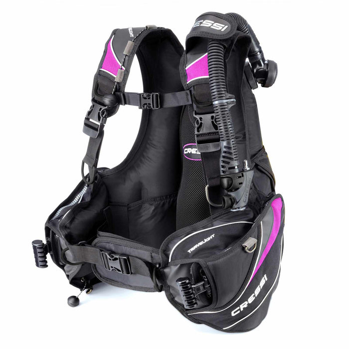 Bcd Travelight Woman Black-Pink XS Cressi IC740620