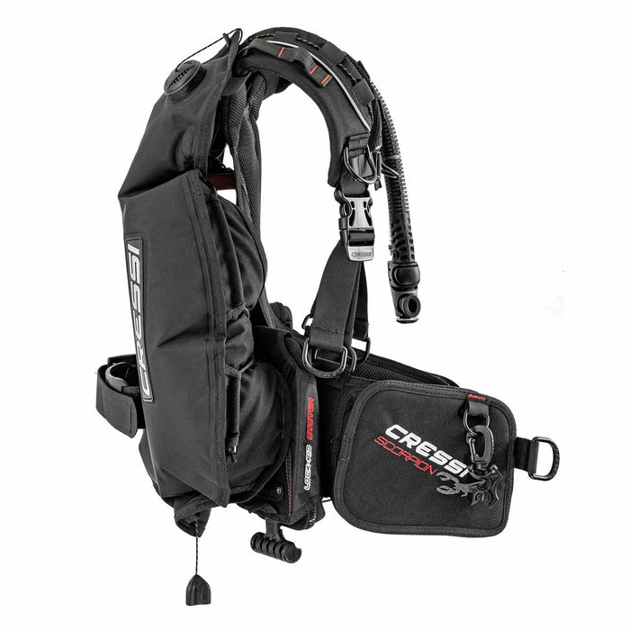 Bcd Scorpion Nero-Grigio S Cressi IC770001