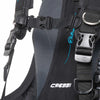 Bcd Elettra Donna Nero-Blu XS Cressi IC774001