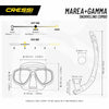 Snorkeling Kit Marea Vip Yellow Cressi DM1000051
