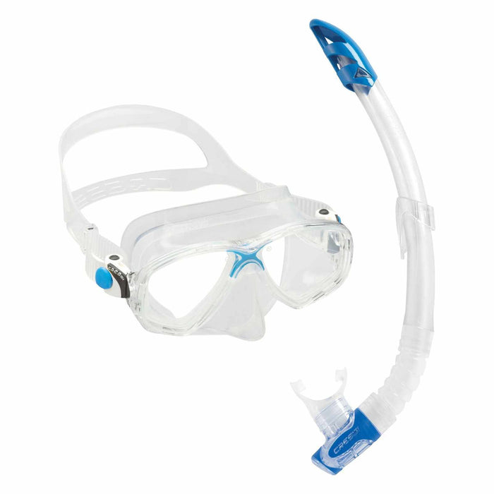 Snorkeling Kit Marea Vip Clear-Blue Cressi DM1000052