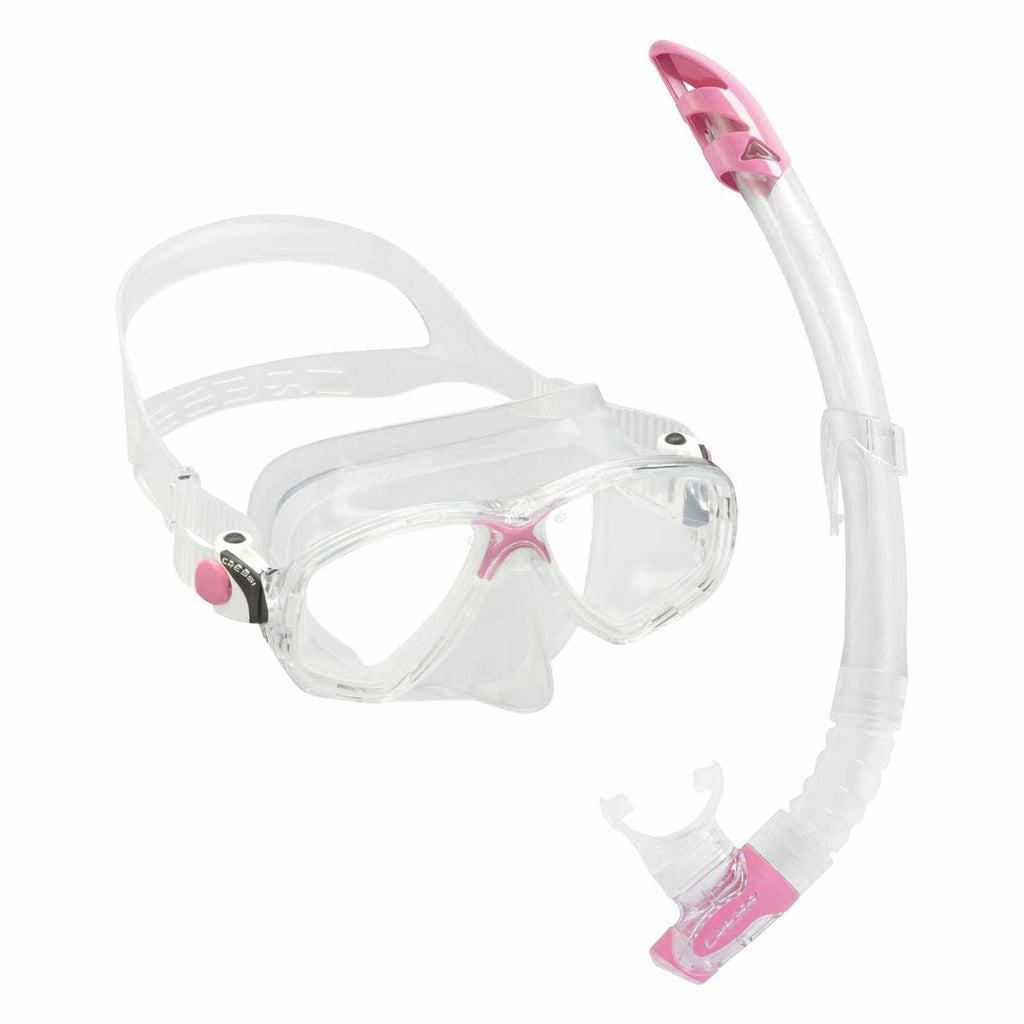 Kit di Snorkeling Marea Vip Rosa Cressi DM1000054
