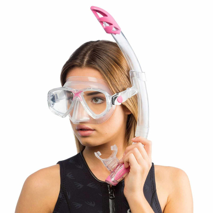 Kit di Snorkeling Marea Vip Rosa Cressi DM1000054