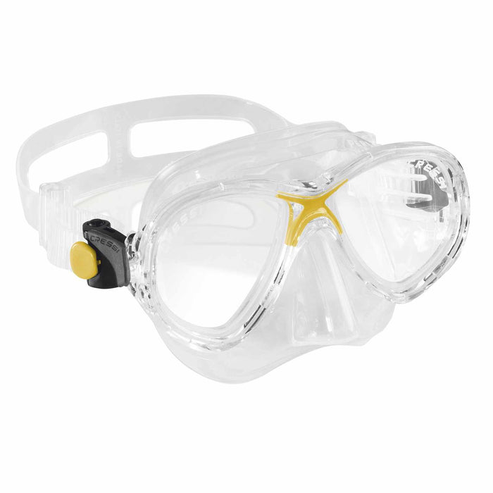 Kit de snorkel Marea Vip Niños Amarillo Cressi DM1000061