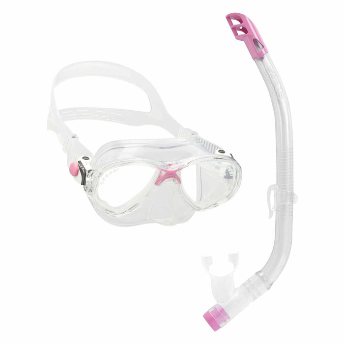 Kit de snorkel Marea Vip Niños Rosa Cressi DM1000064