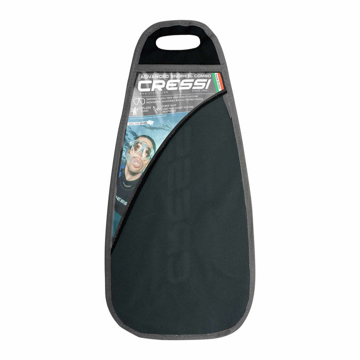 Snorkeling Kit Ocean Vip Aquamarine Cressi DM1000113