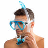 Snorkeling Kit Ocean Vip Aquamarine Cressi DM1000113