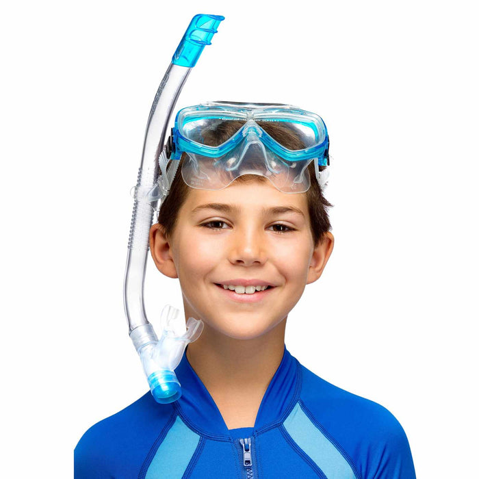Snorkeling Kit Ondina Vip Kids Yellow Cressi DM1010131