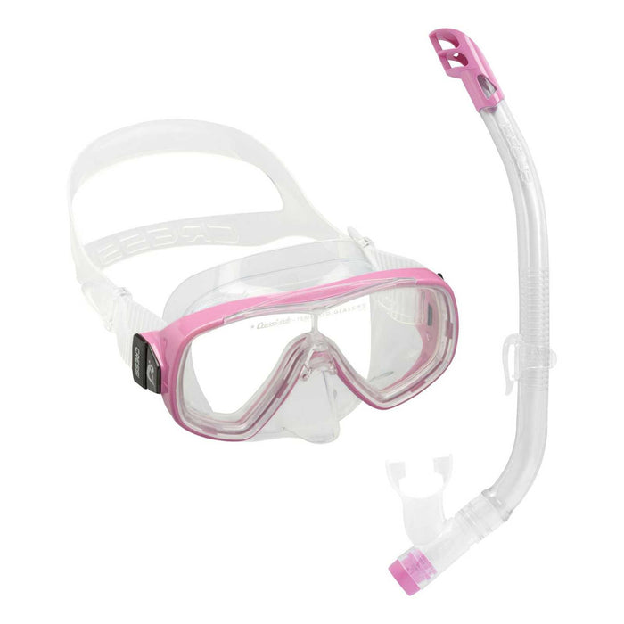 Snorkeling Kit Ondina Vip Kids Pink Cressi DM1010134