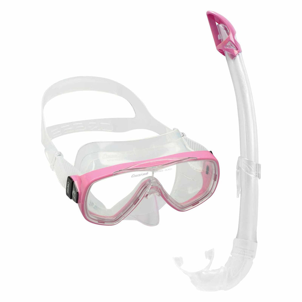 Snorkeling Kit Onda Pink Cressi DM1010154