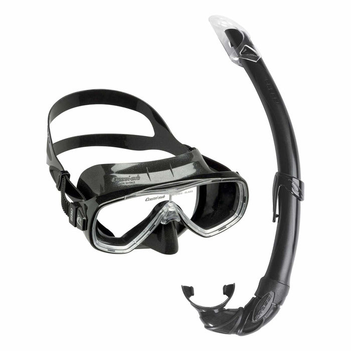 Snorkeling Kit Onda Dark Cressi DM1010155
