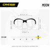 Snorkeling Kit Moon and Top Colorama Kids Transparent-Blue Cressi DM200620