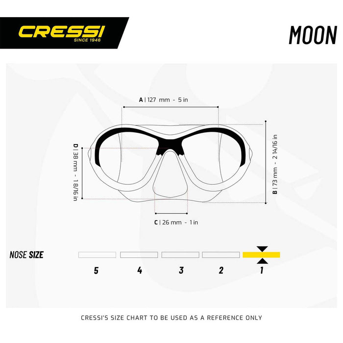 Kit di Snorkeling Moon e Top Colorama Bambini Rosa-Lilla Cressi DM200740