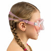 Snorkeling Silicone Mask Moon Kid Colorama Pink-White Cressi DN200834