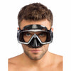 Masque de snorkeling en silicone Sirena Noir-Foncé Cressi DN202000