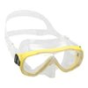Masque de snorkeling en silicone Onda Transparent-Jaune Cressi DN207010