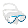 Masque de snorkeling en silicone Perla Transparent-Bleu Cressi DN207920