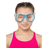 Masque de snorkeling en silicone Perla Enfants Transparent-Bleu Cressi DN208420