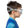 Masque de snorkeling en silicone Perla Enfants Transparent-Bleu Cressi DN208420