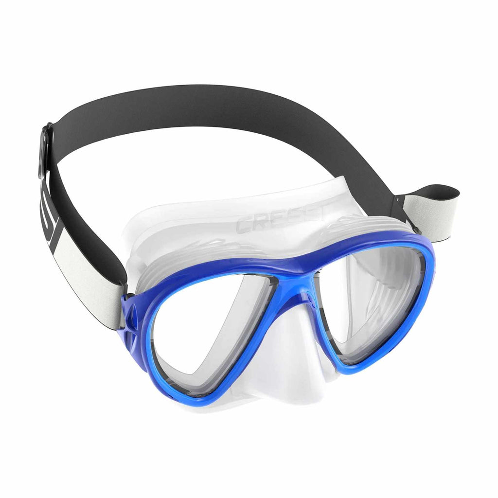 Máscara de Esnórquel de Silicona Fiji Tx Transparente-Azul Cressi DN220020