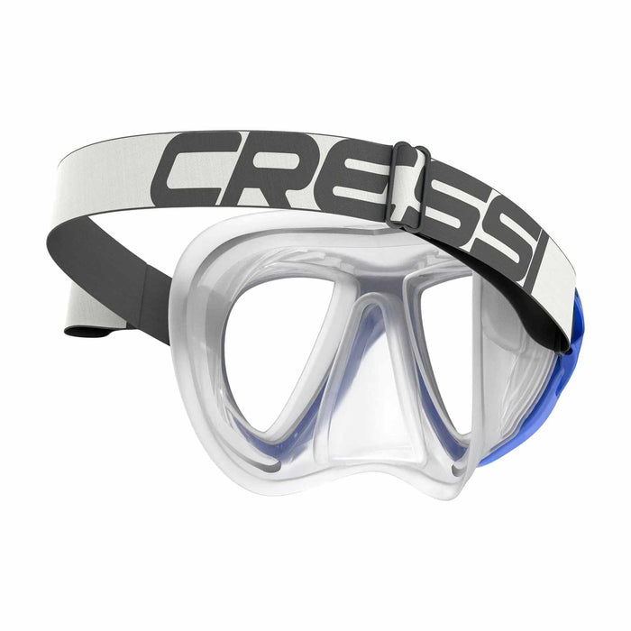 Máscara de Esnórquel de Silicona Fiji Tx Transparente-Azul Cressi DN220020