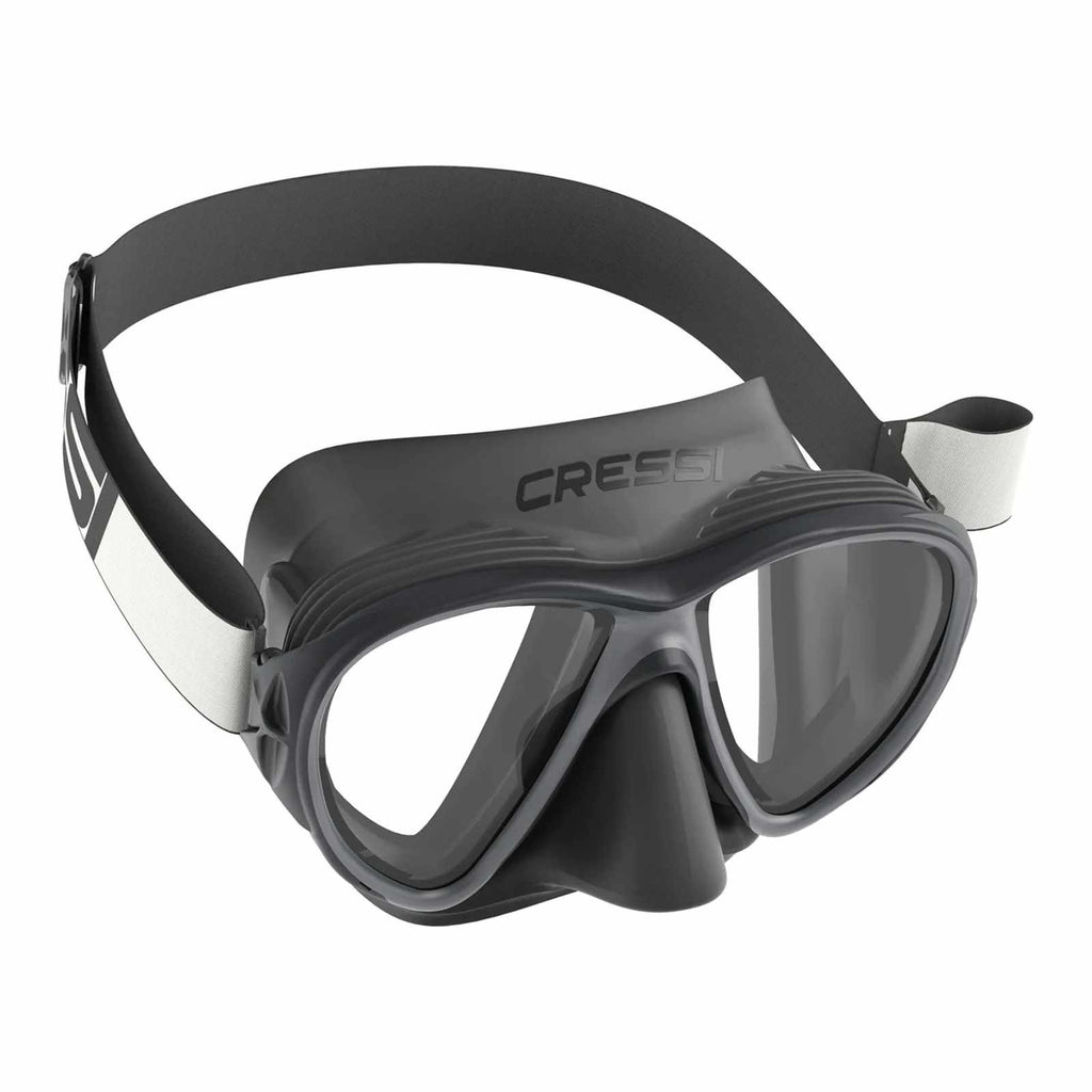 Máscara de Esnórquel de Silicona Fiji Tx Oscura-Negra Cressi DN225050