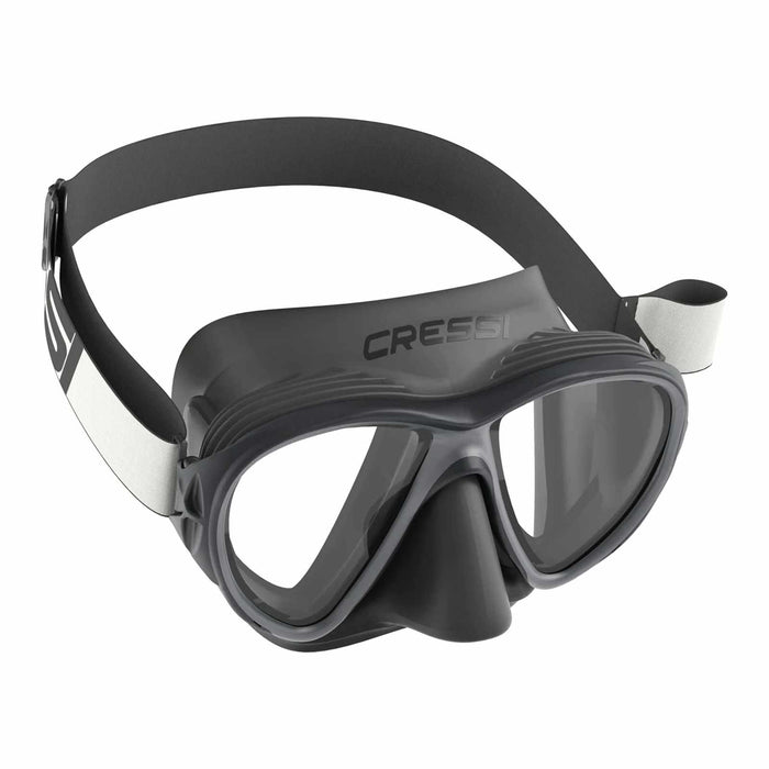 Máscara de Esnórquel de Silicona Fiji Tx Oscura-Negra Cressi DN225050