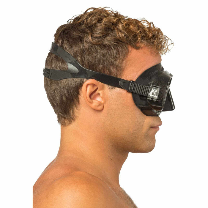 Diving Silicone Mask Superocchio Dark-Black Cressi DN234650