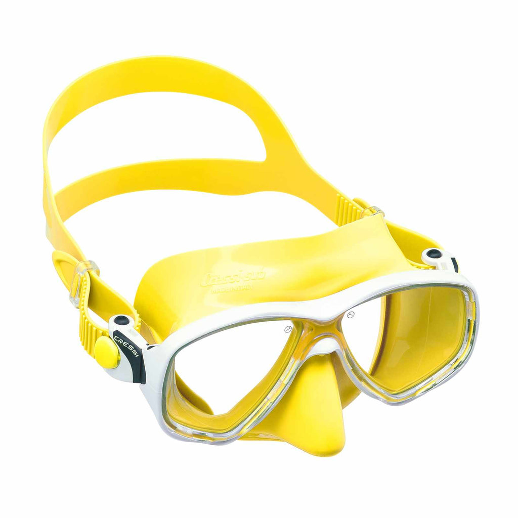 Maschera Snorkeling in Silicone Marea Colorama Giallo Cressi DN282010