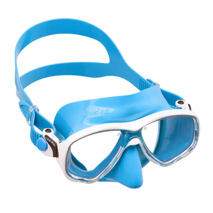 Snorkeling Silicone Mask Marea Colorama Blue Cressi DN282020