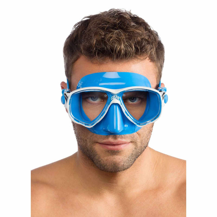 Snorkeling Silicone Mask Marea Colorama Blue Cressi DN282020