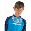 Masque de snorkeling Marea Enfants Transparent-Jaune Cressi DN283010