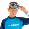 Masque de snorkeling Marea Enfants Transparent-Jaune Cressi DN283010