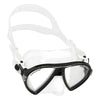 Máscara de snorkel de silicona Océano Transparente-Negro Cressi DN291050