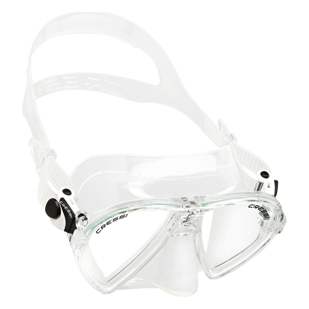Máscara de snorkel de silicona Océano Transparente Cressi DN291060