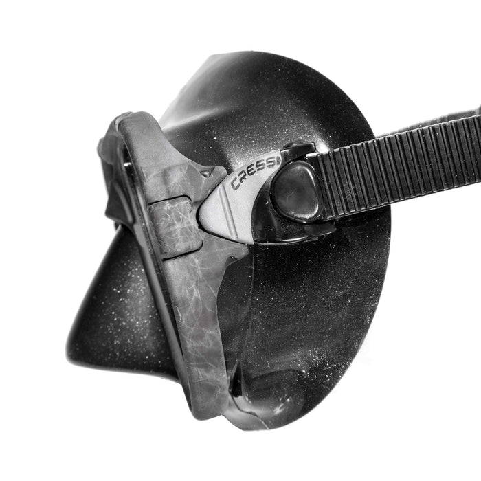 Máscara de snorkel de silicona Océano Transparente Cressi DN291060