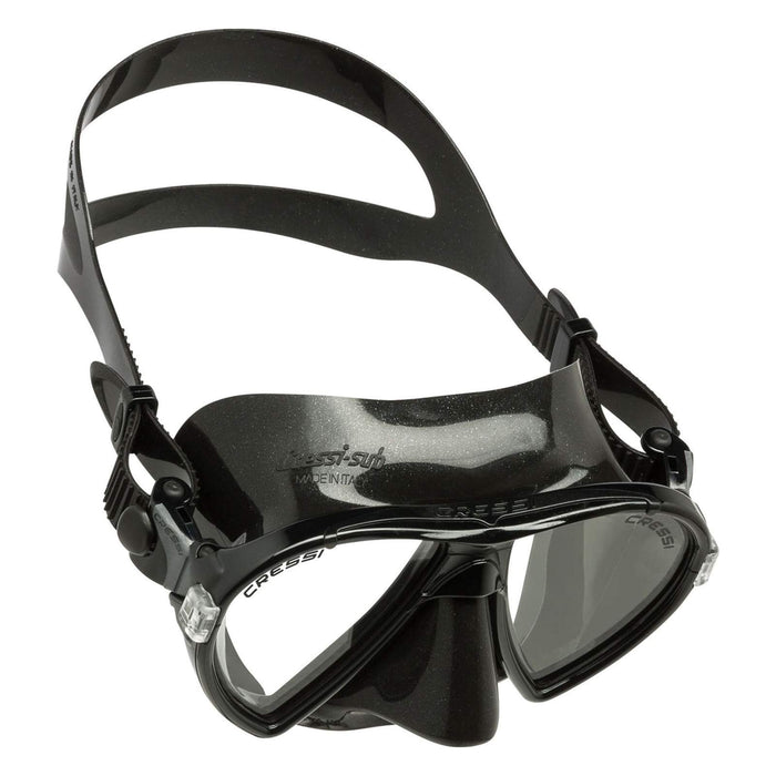 Máscara de snorkel de silicona Océano Oscuro-Negro Cressi DN295050