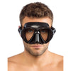 Máscara de snorkel de silicona Océano Oscuro-Negro Cressi DN295050