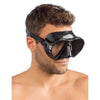Máscara de snorkel de silicona Océano Oscuro-Negro Cressi DN295050