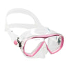 Masque de snorkeling en silicone Estrella Transparent-Rose Cressi DN340040