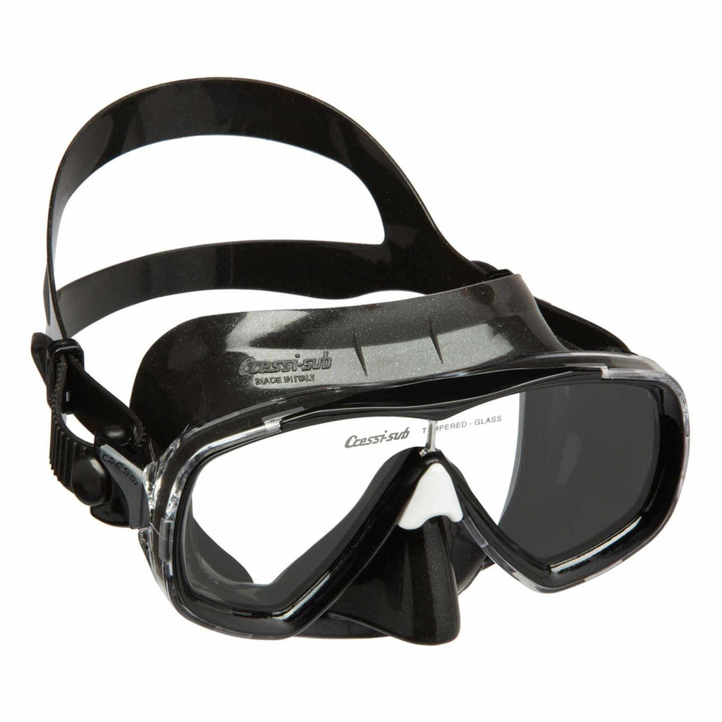 Snorkeling Silicone Mask Estrella Dark-Black Cressi DN345050