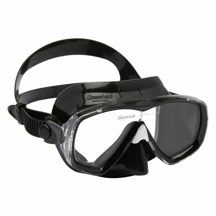 Snorkeling Silicone Mask Estrella Dark-Black Cressi DN345050