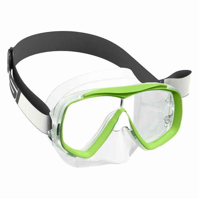 Maschera da snorkeling in silicone Estrella Kids Verde Cressi DN351090