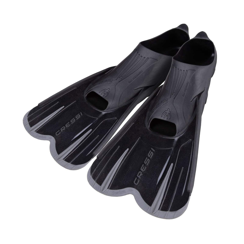 Palmes de Snorkeling et de Natation Agua Courtes Noires EU 39-40-UK 5,5-6,5 Cressi DP205039