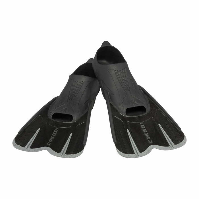 Palmes de snorkeling et de natation Agua Short Noire EU 45-46-UK 10-11 Cressi DP205045