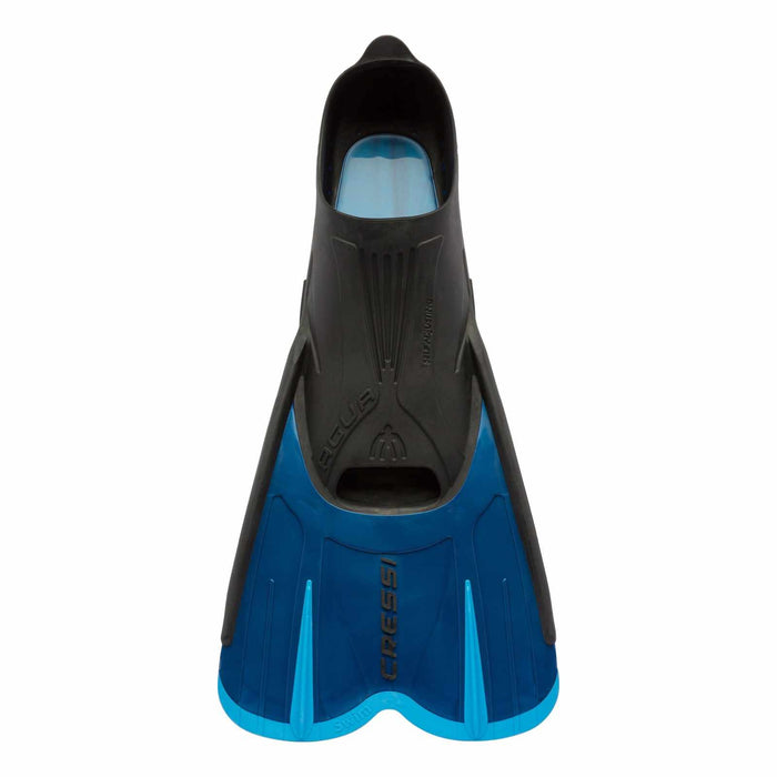 Palmes de snorkeling et de natation Agua Short Bleu EU 45-46-UK 10-11 Cressi DP206245