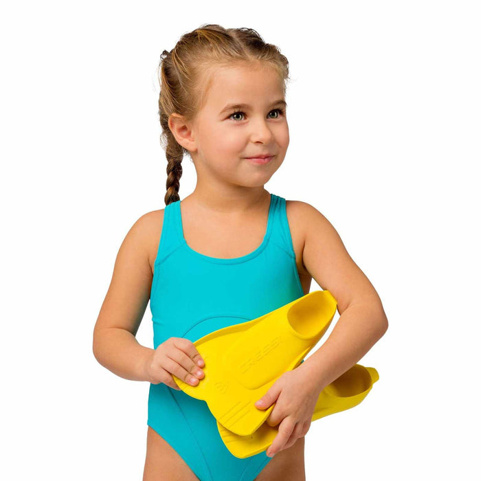 Snorkeling and Swimming Fins Light Kids Yellow EU 34-35-UK 1-2 Cressi DP301034