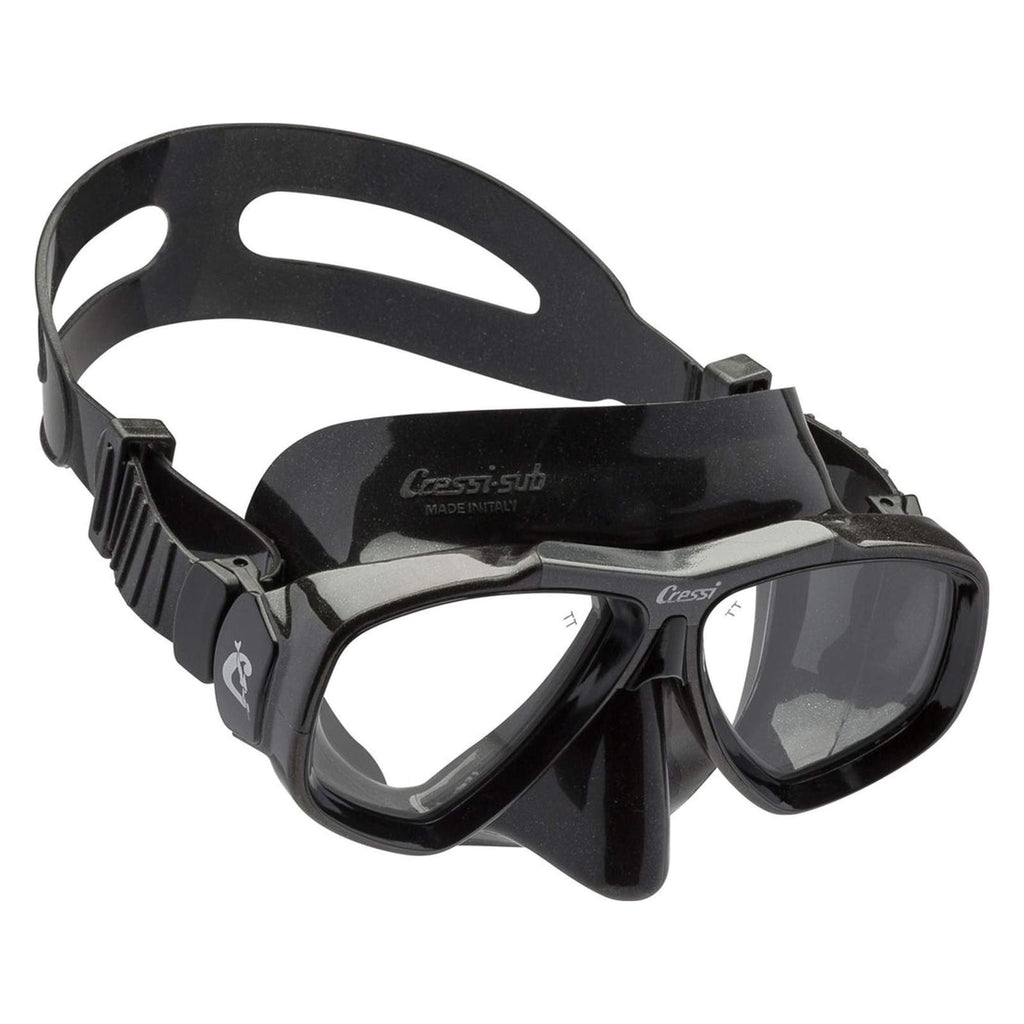 Máscara de buceo de silicona Focus Oscuro-Negro Cressi DS242050