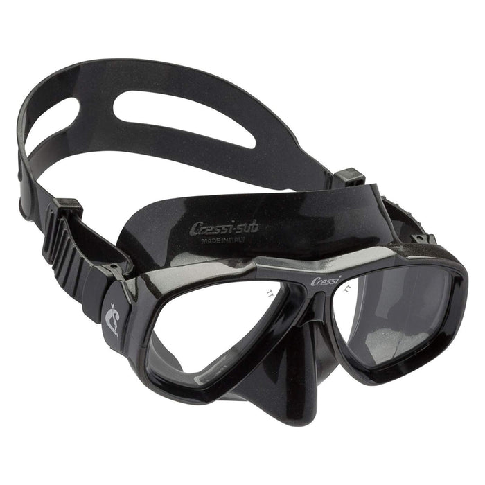 Máscara de buceo de silicona Focus Oscuro-Negro Cressi DS242050