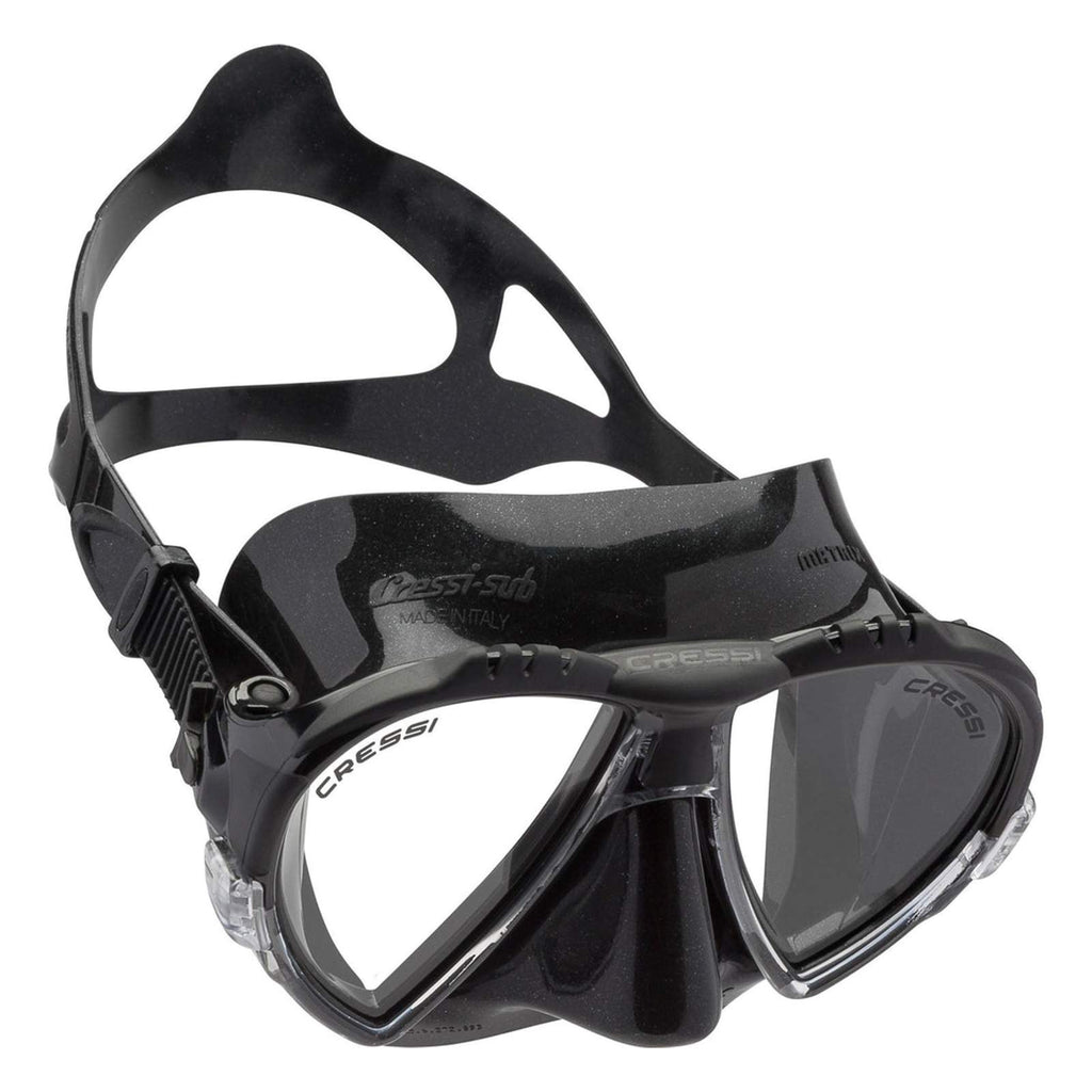 Máscara de buceo de silicona Matrix Oscuro-Negro Cressi DS302050